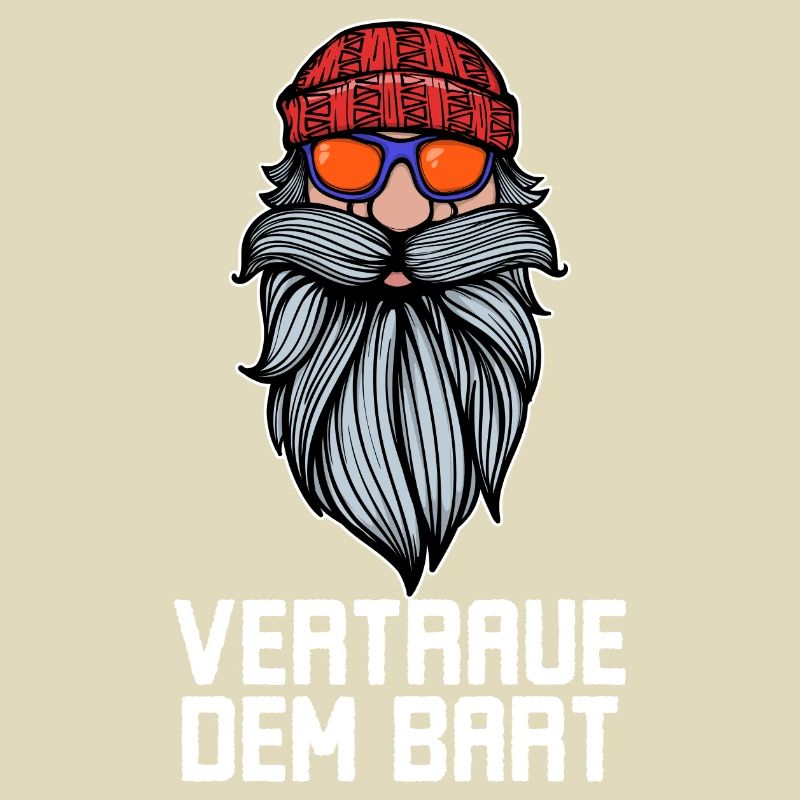 Humorvoll Bart Ziegenbart Statement Bartfrisur