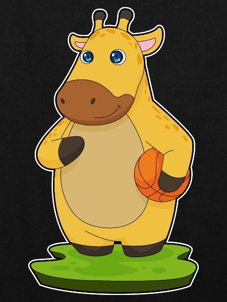 Girafe Basketteur Basketteur