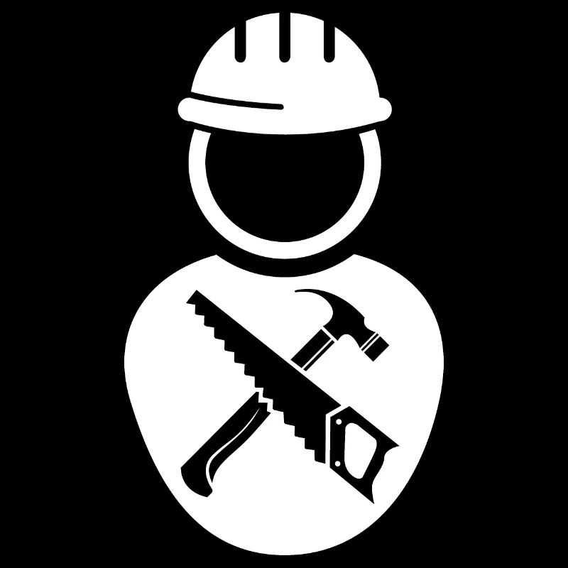 Handwerk Symbol Icon Bauarbeiter Handwerker Logo