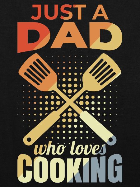 Père qui aime cuisiner