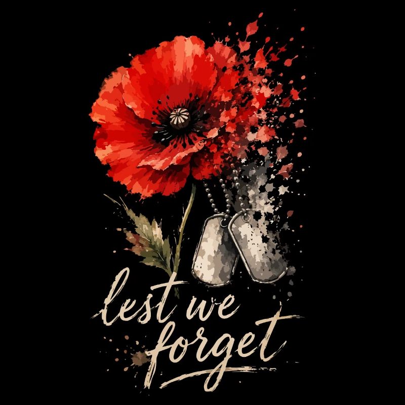 Lest We Forget Coquelicot | Jour du Souvenir
