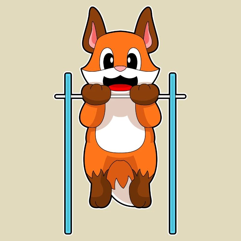 Fox Bodybuilder Pull-ups Bodybuilding