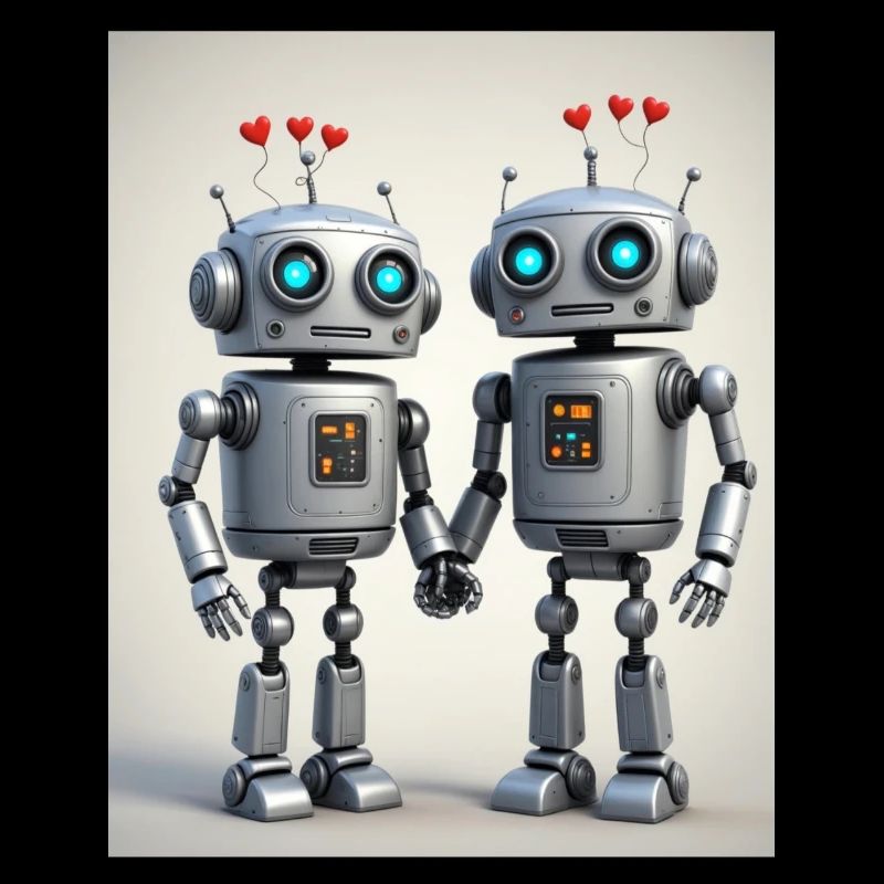Roboter Pärchen