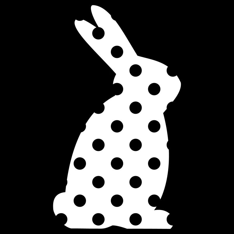 Cadeau de Pâques Bunny Dots