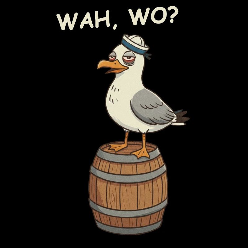 Mouette ivre