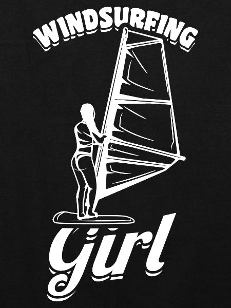 Windsurfer Mädchen