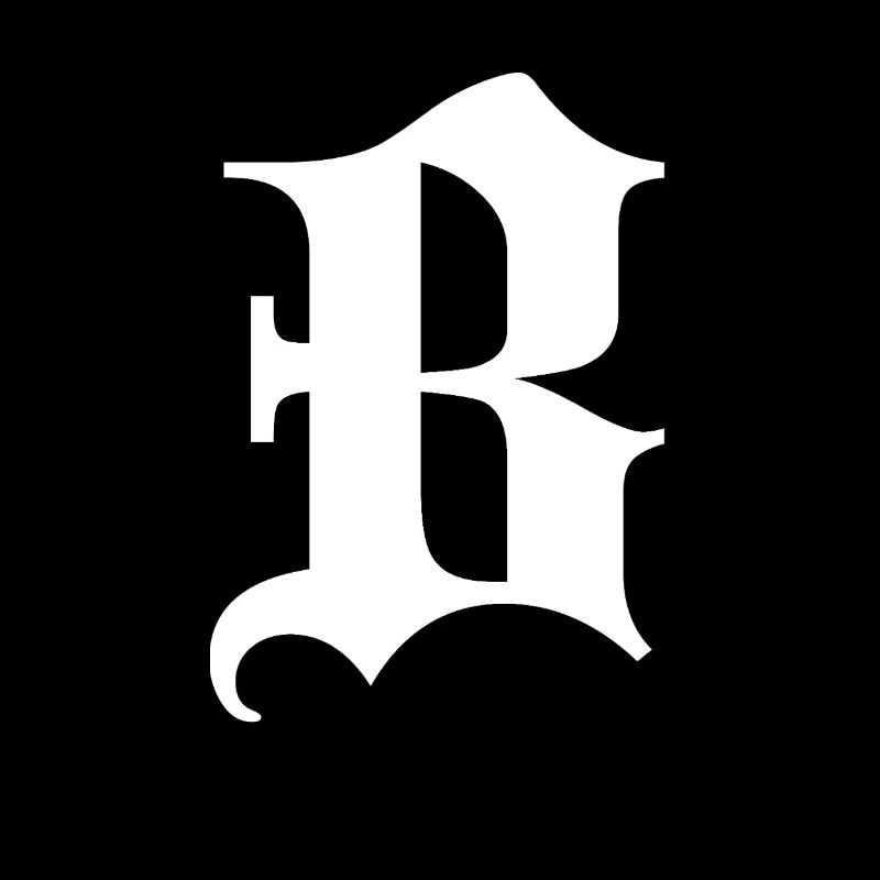 Monogramme gothique B