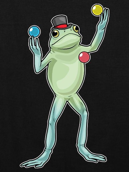 Jongleur grenouille jongleur