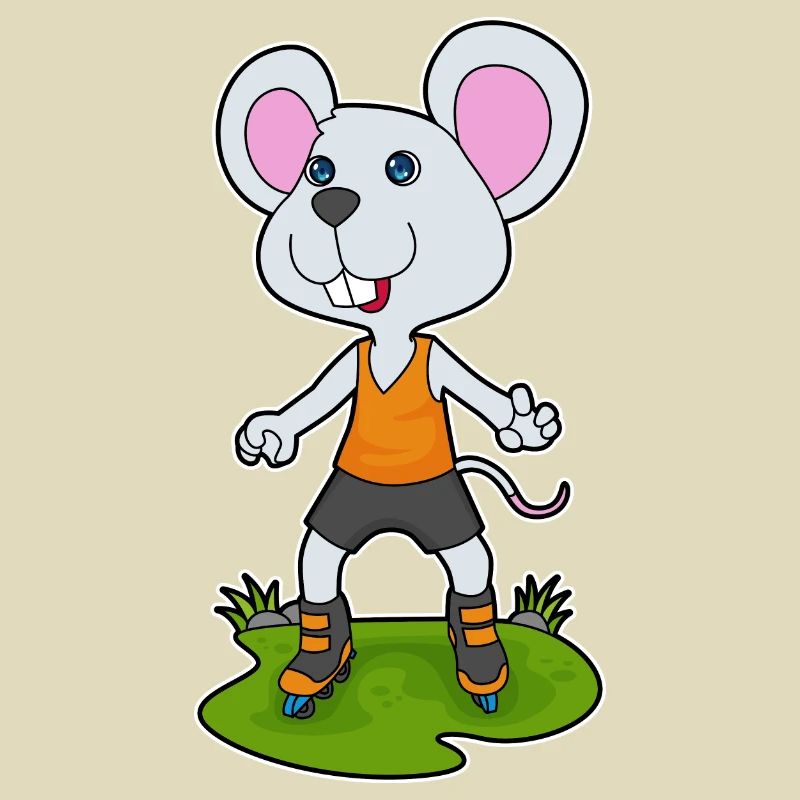 Mouse Inline skating Inline skates