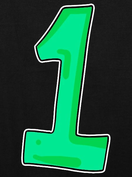 1 vert