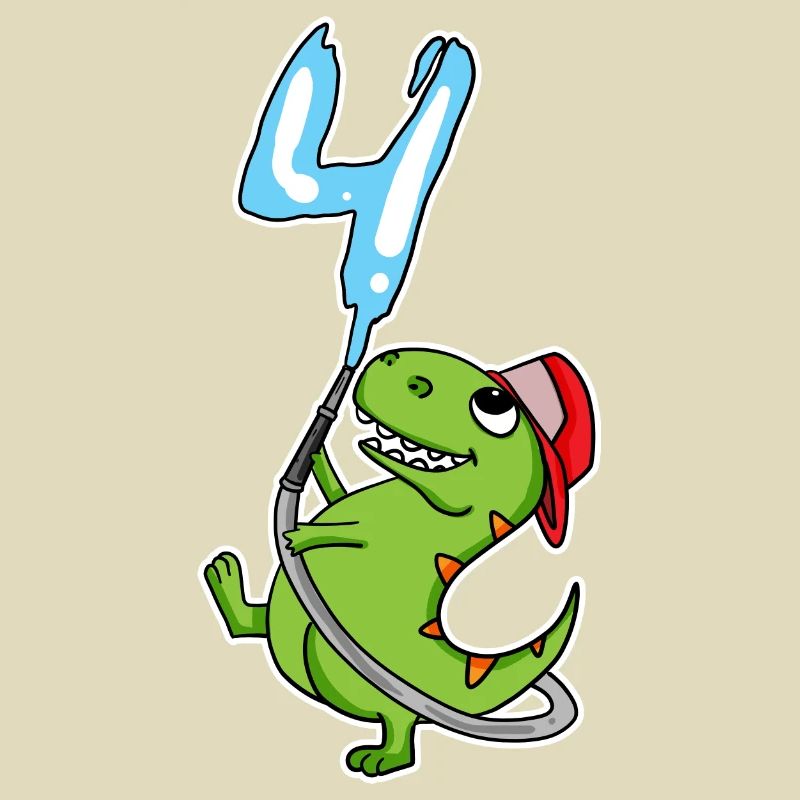 4. Geburtstag Dinosaurier
