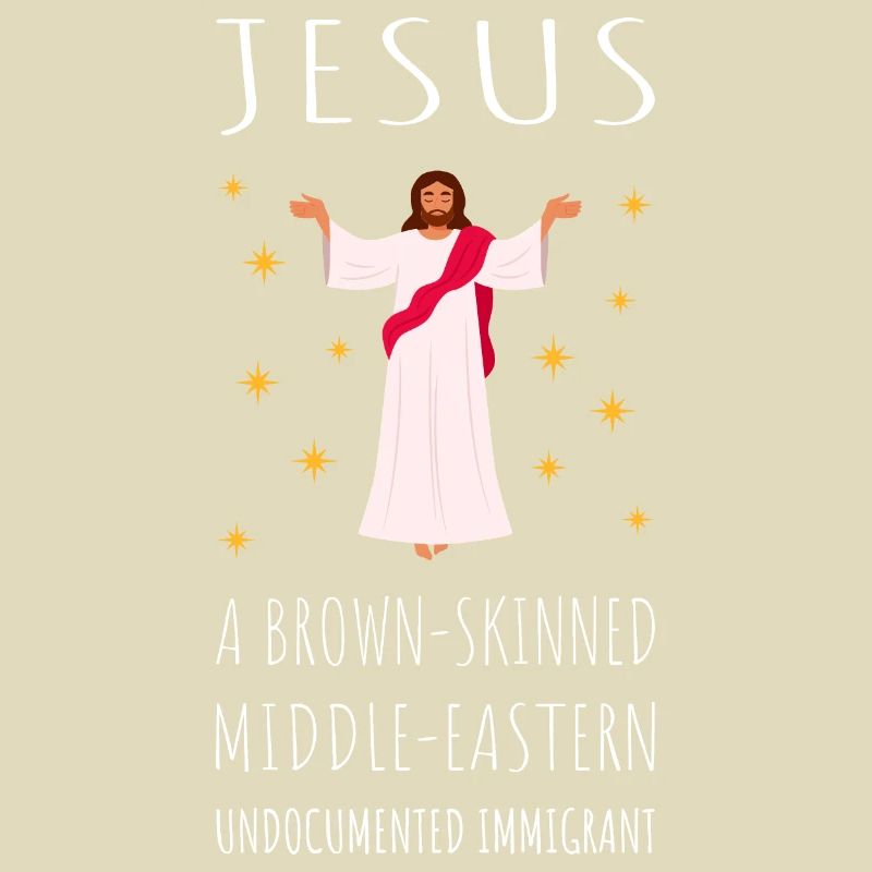 Jesus - A Brown-Skinned Middle-Eastern Immigrant