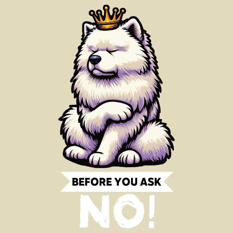 Before You Ask Samoyed Samoyed Owner
