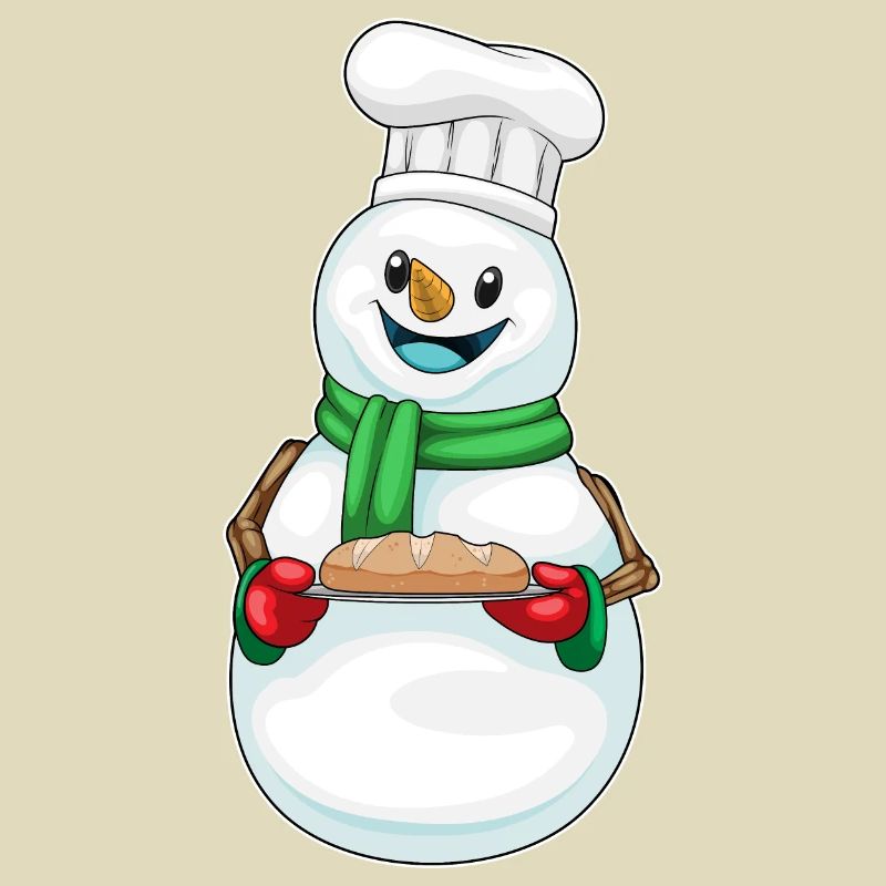 Cuisson de Noël Snowman
