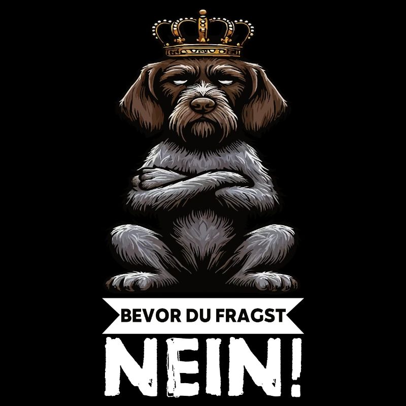Bevor Du Fragst Nein Deutsch Drahthaar Drahthaare 