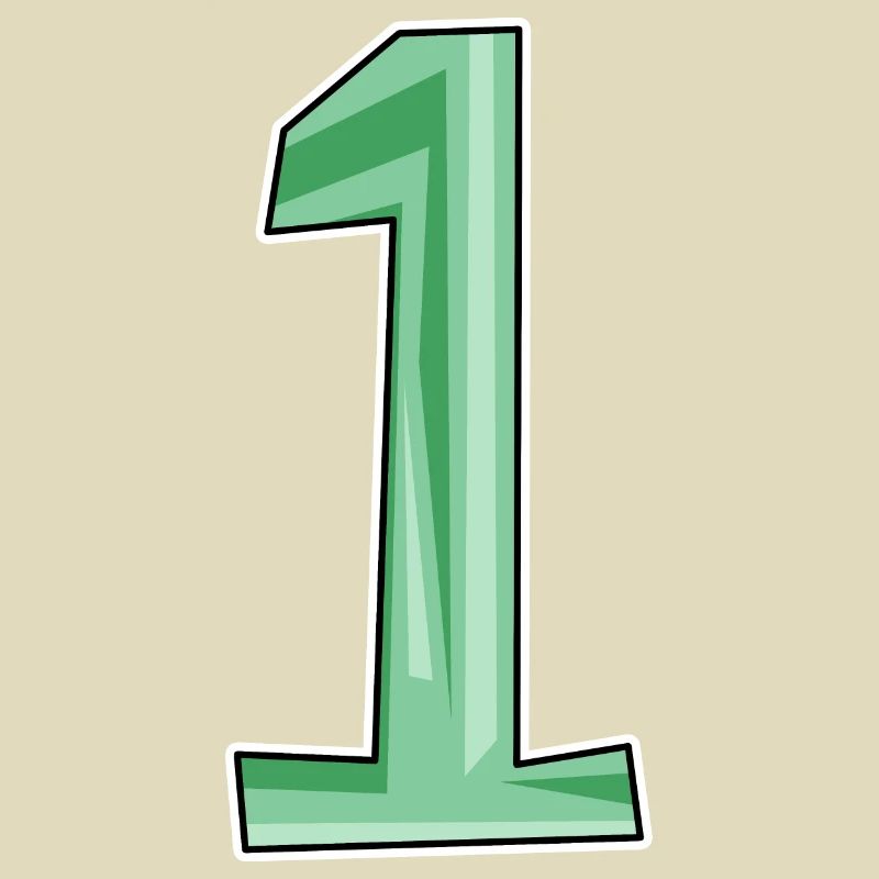1 vert