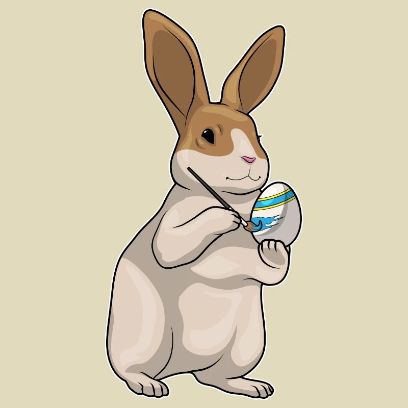 Bunny Easter Coloring