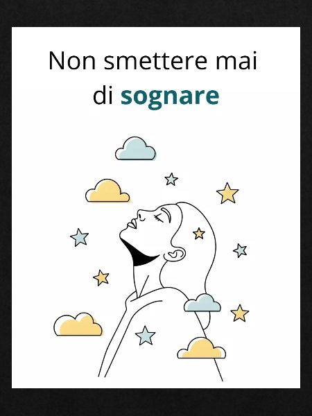 Never stop dreaming