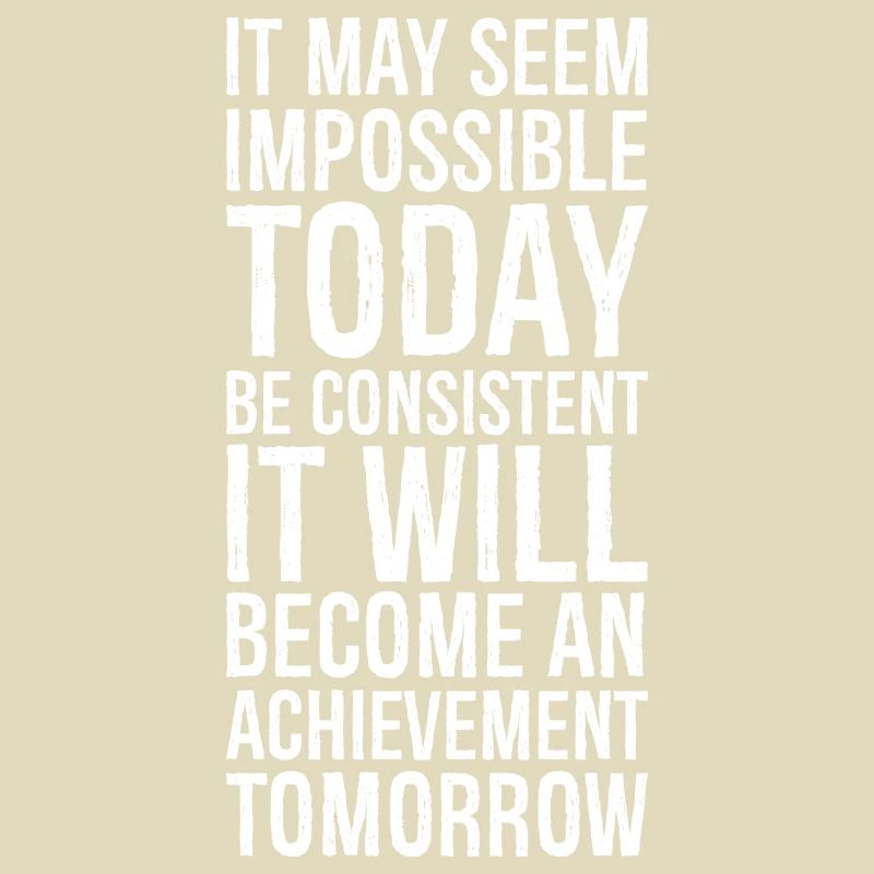 it may seem impossible today to be consistent with it