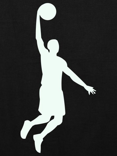 Silhouette de basket Dunning