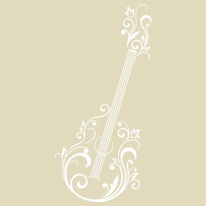 Artistic guitar design