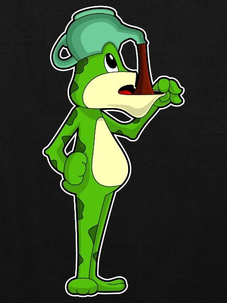 Cafetière grenouille