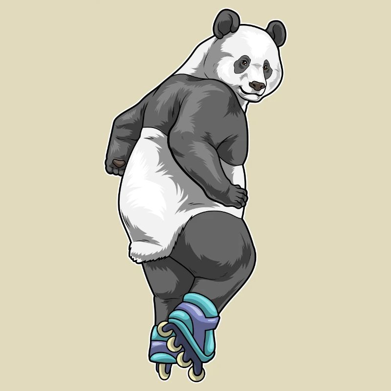 Panda Inline skating Inline skates