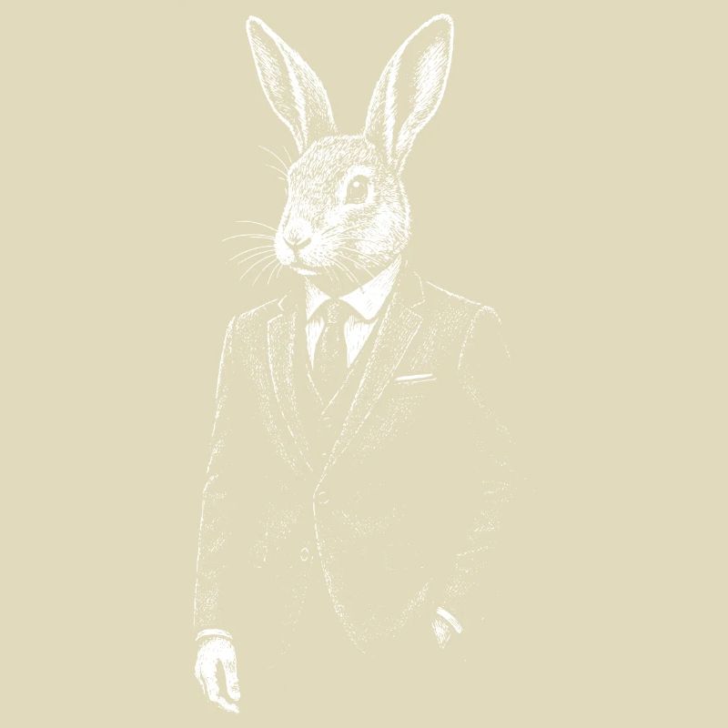 Dapper Rabbit in Suit