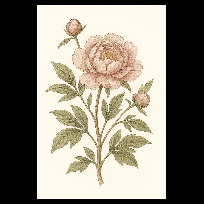 Une fleur classique