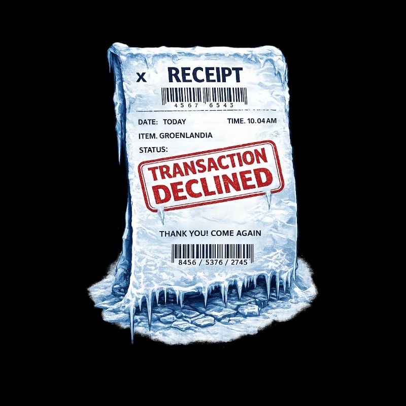Reçu gelé : Transaction refusée