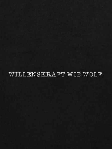 willenskraft wie wolf