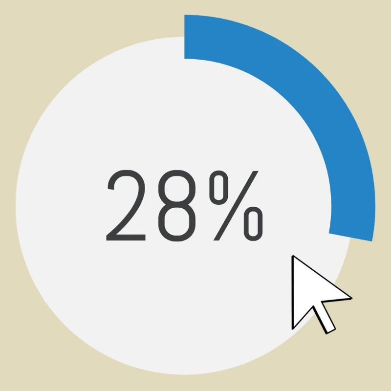 Blue Progress Ring IT Software PC Computer