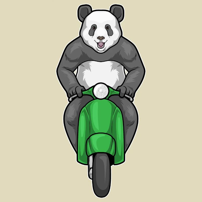 Trottinette Panda