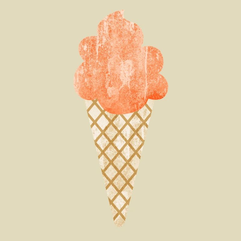 Eis Sommer Waffel Softeis Eiscreme süß fruchtig