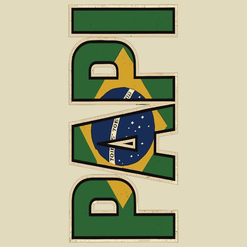 PAPI Brasil – Retro style with flags
