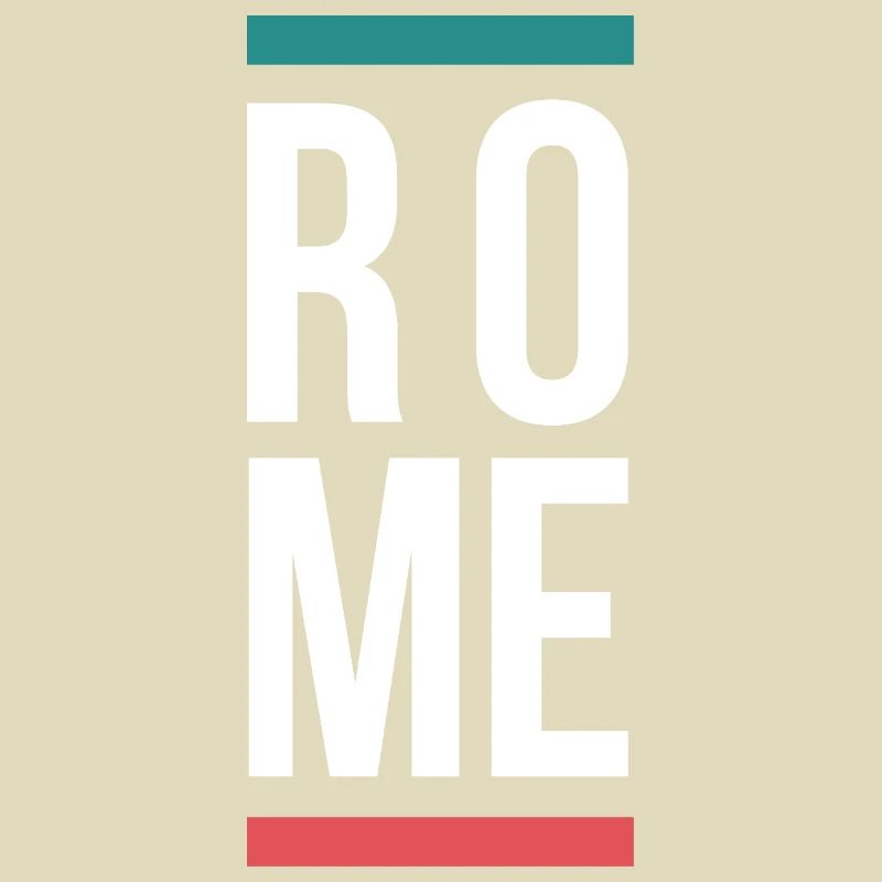 Conception typographique de Rome City Bold