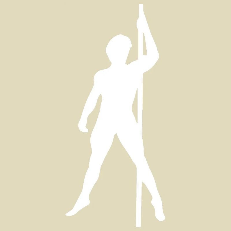 Men Silhouette Pole Dance Exotic Dance