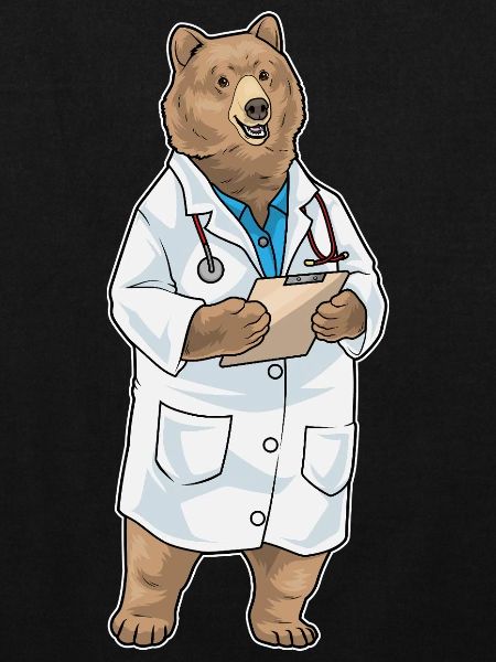 Stéthoscope Bear Doctor