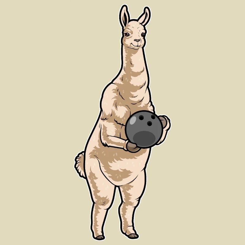 Llama Bowling Boule de bowling