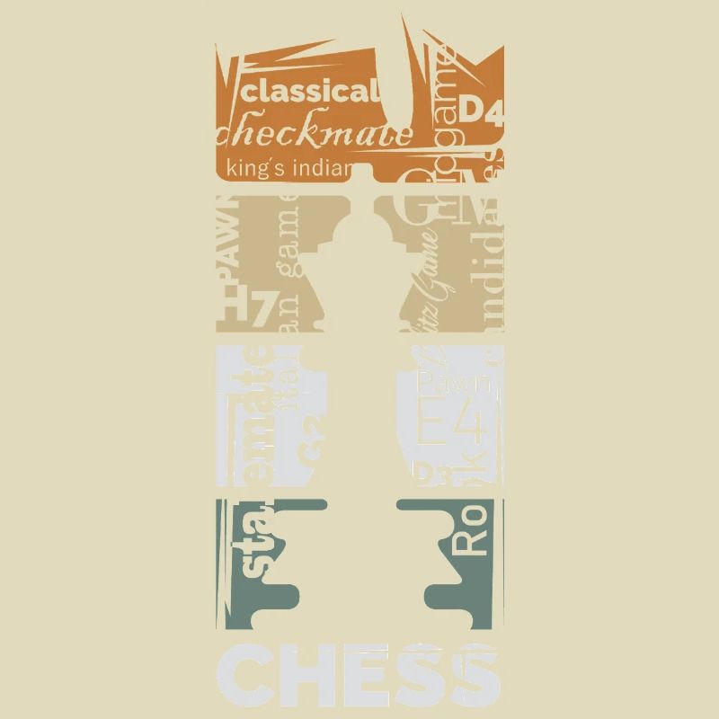Chess Words Design – Typography for Chess Fans
