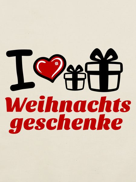 I Love Weihnachtsgeschenke 