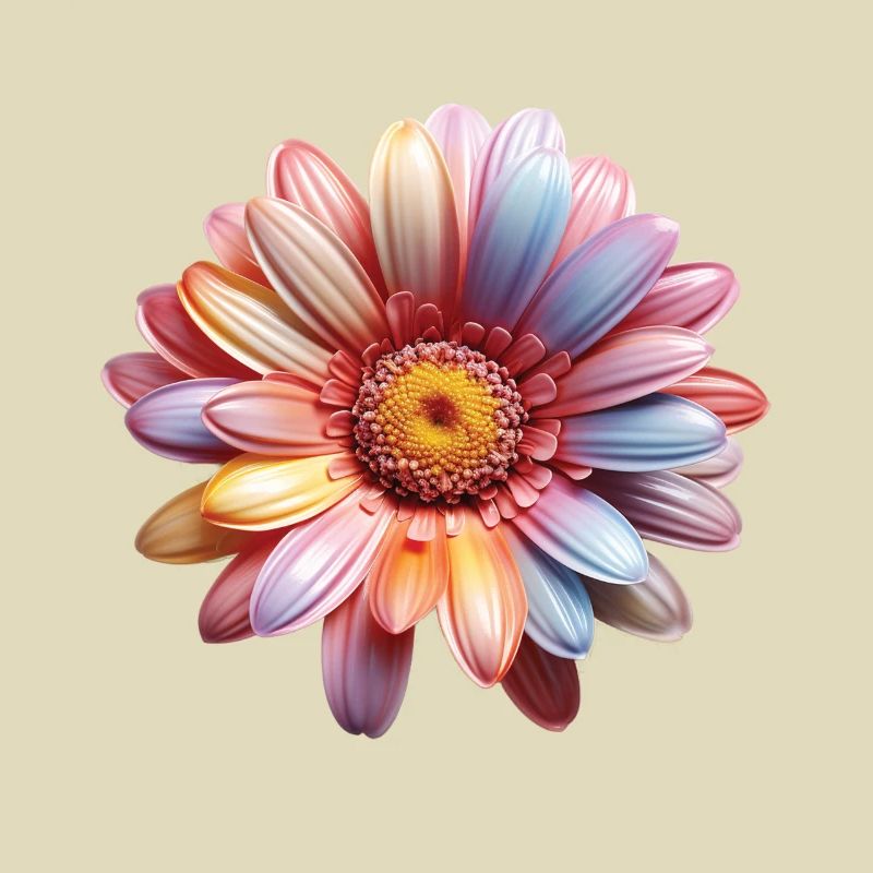 Regenbogen Gänseblümchen – Bunte Flowerpower