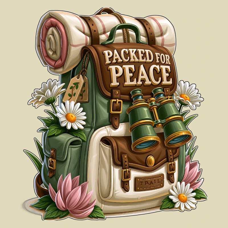 Packed for Peace Hiking Backpack