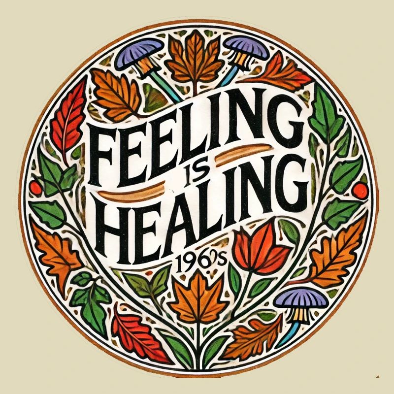 Feeling is Healing Circle Tee