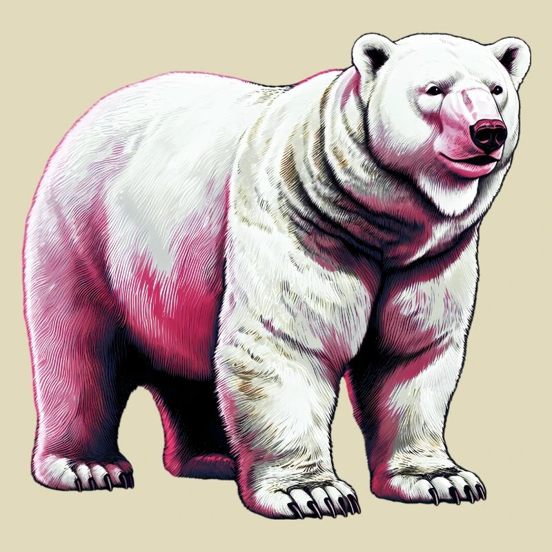 Weißer Eisbär