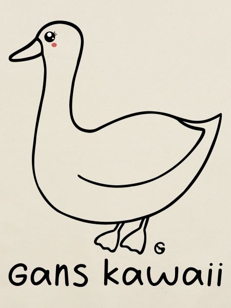 Gans kawaii