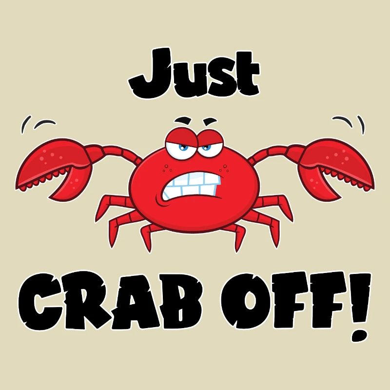 Einfach abhacken! - Eine gefährliche Krabbe, oder vielleicht eine lustige?