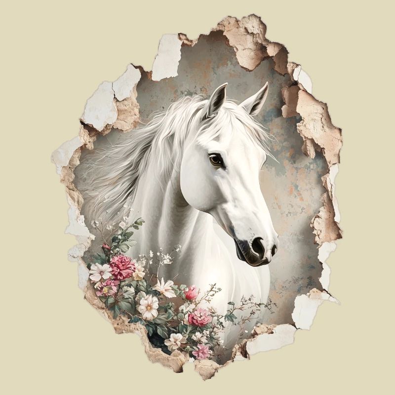 Pferd Blumen