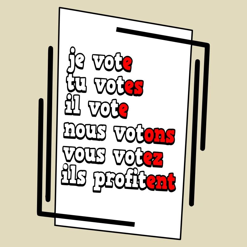 Humorous Electoral Commitment Poster