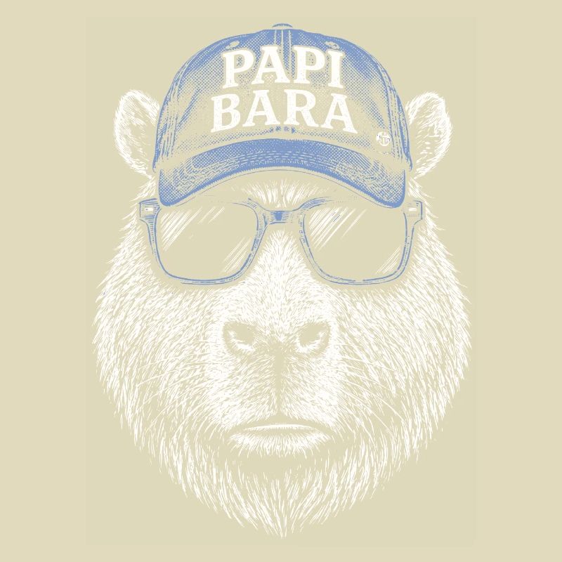 Papi Bara Bär mit Sonnenbrille